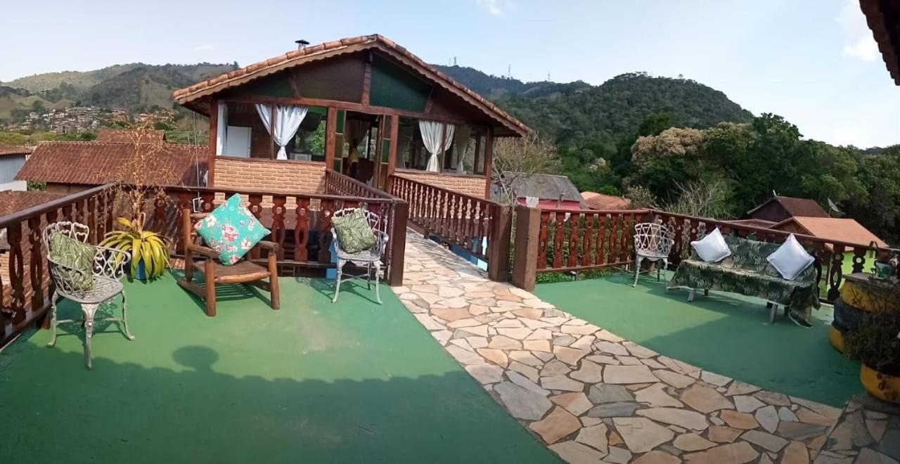 Pousada Chale Cantinho Verde Otel Visconde De Maua Dış mekan fotoğraf